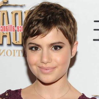 Chic pixie model potongan rambut pendek wanita wajah bulat chic pixie