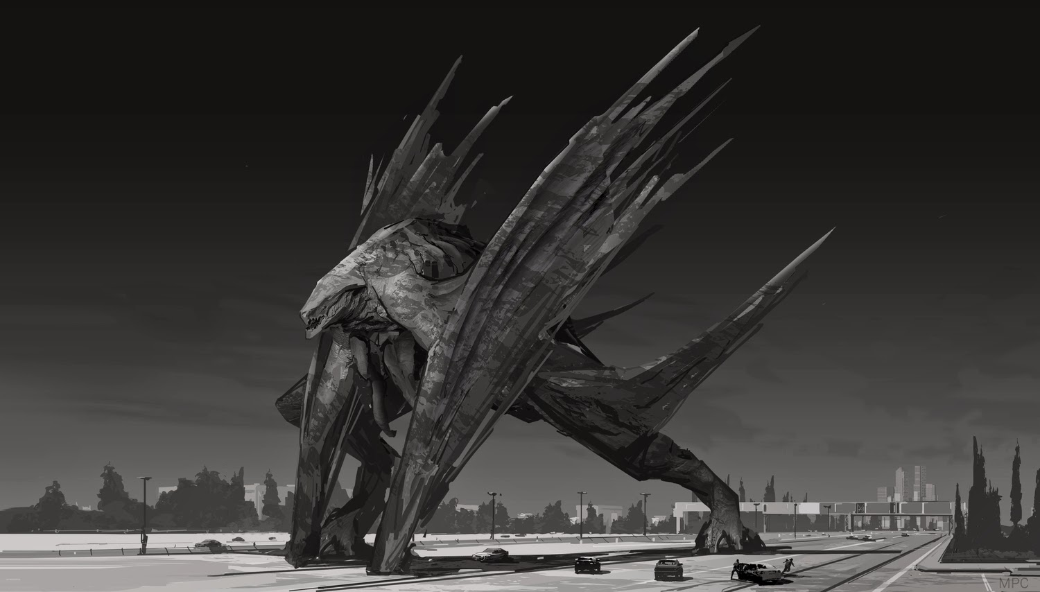 godzilla concept art by mpc cg daily news godzilla concept art by mpc cg daily news