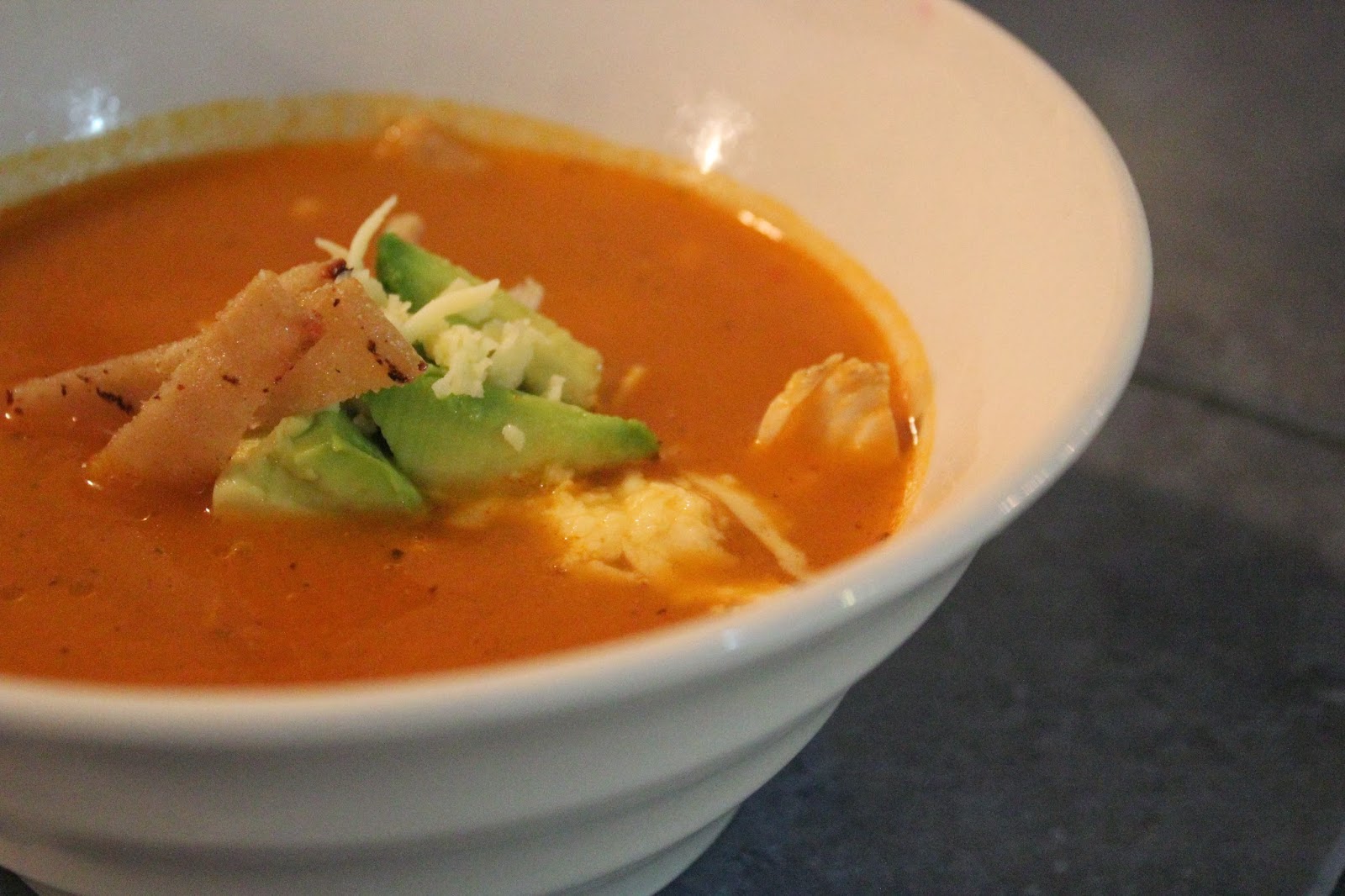 the boots parade RECIPE SOPA AZTECA