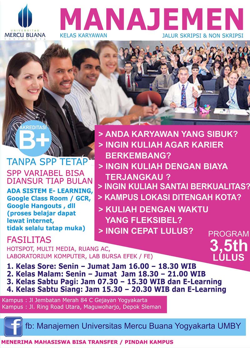 Universitas Depok Kelas Karyawan Belajar