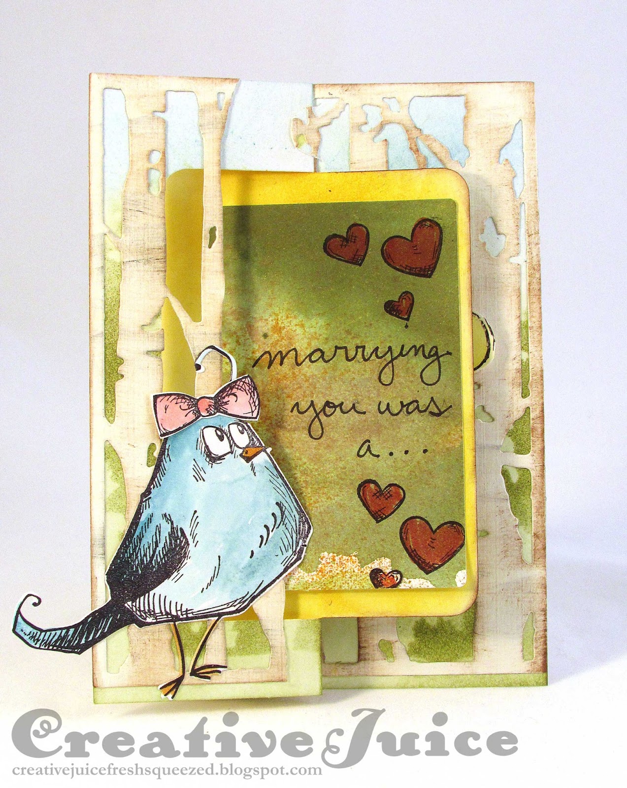 Creative Juice Rectangle Pull Card It Pops!