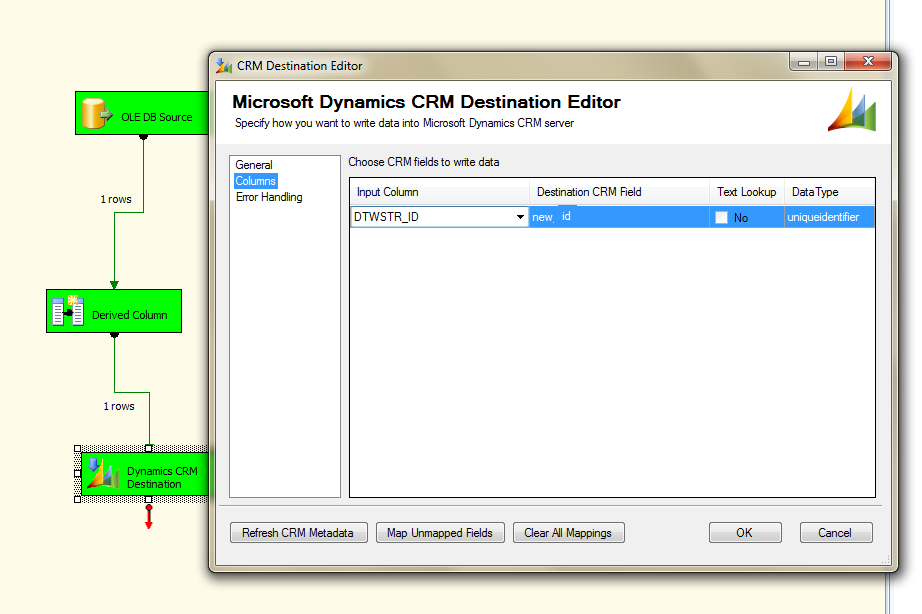 Dynamics CRM and SSIS Integration