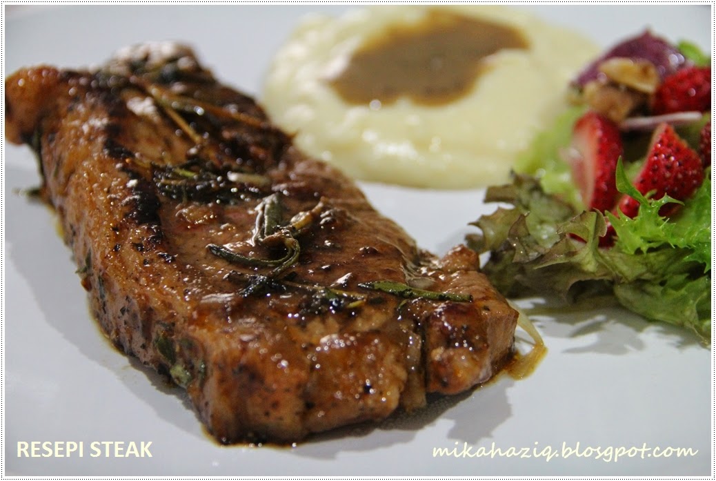 respi steak mudah resipi steak best