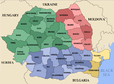 Map of Romania Country and City Map of Romania Country and City