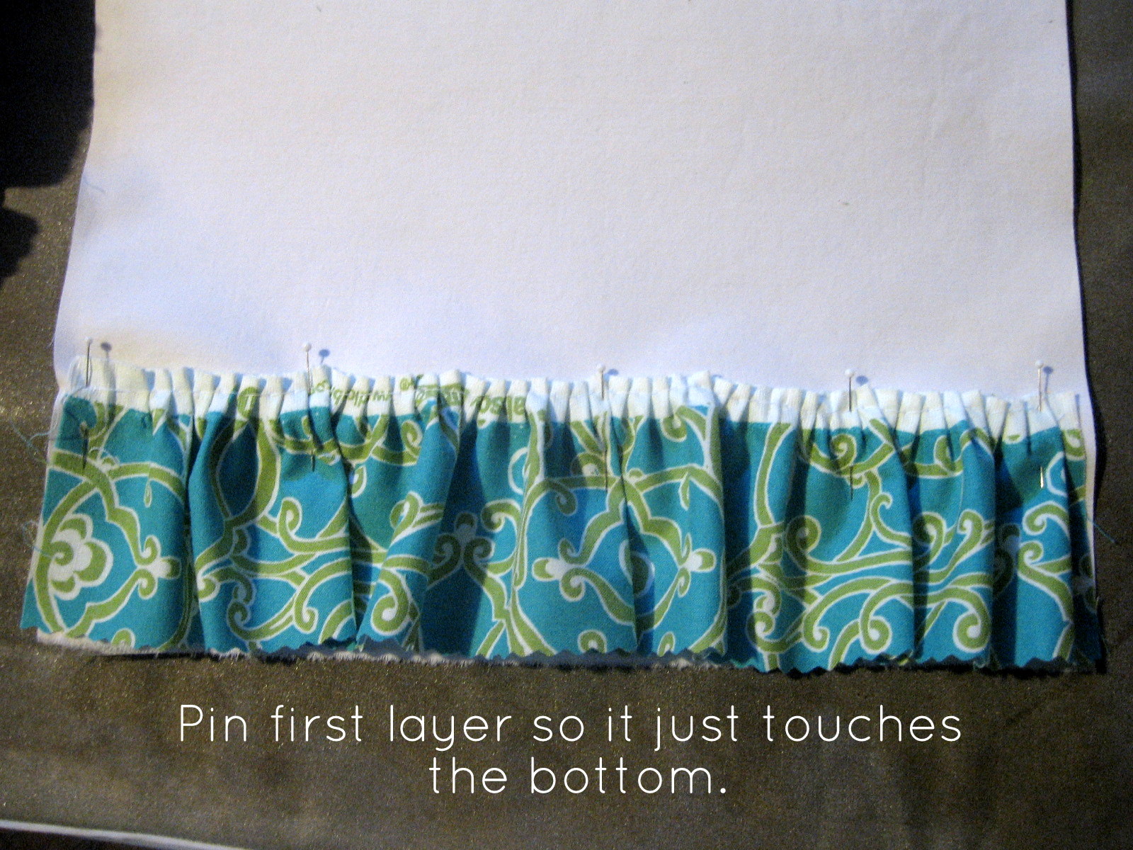 Pickup Some Creativity Ruffled Christmas Pillow Cover Tutorial