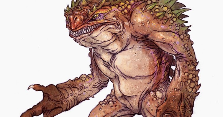 The DOODLES, DESIGNS, and aRT of CHRISTOPHER BURDETT: Dungeon & Dragons  Monster Manual - Hezrou Demon - Redesign