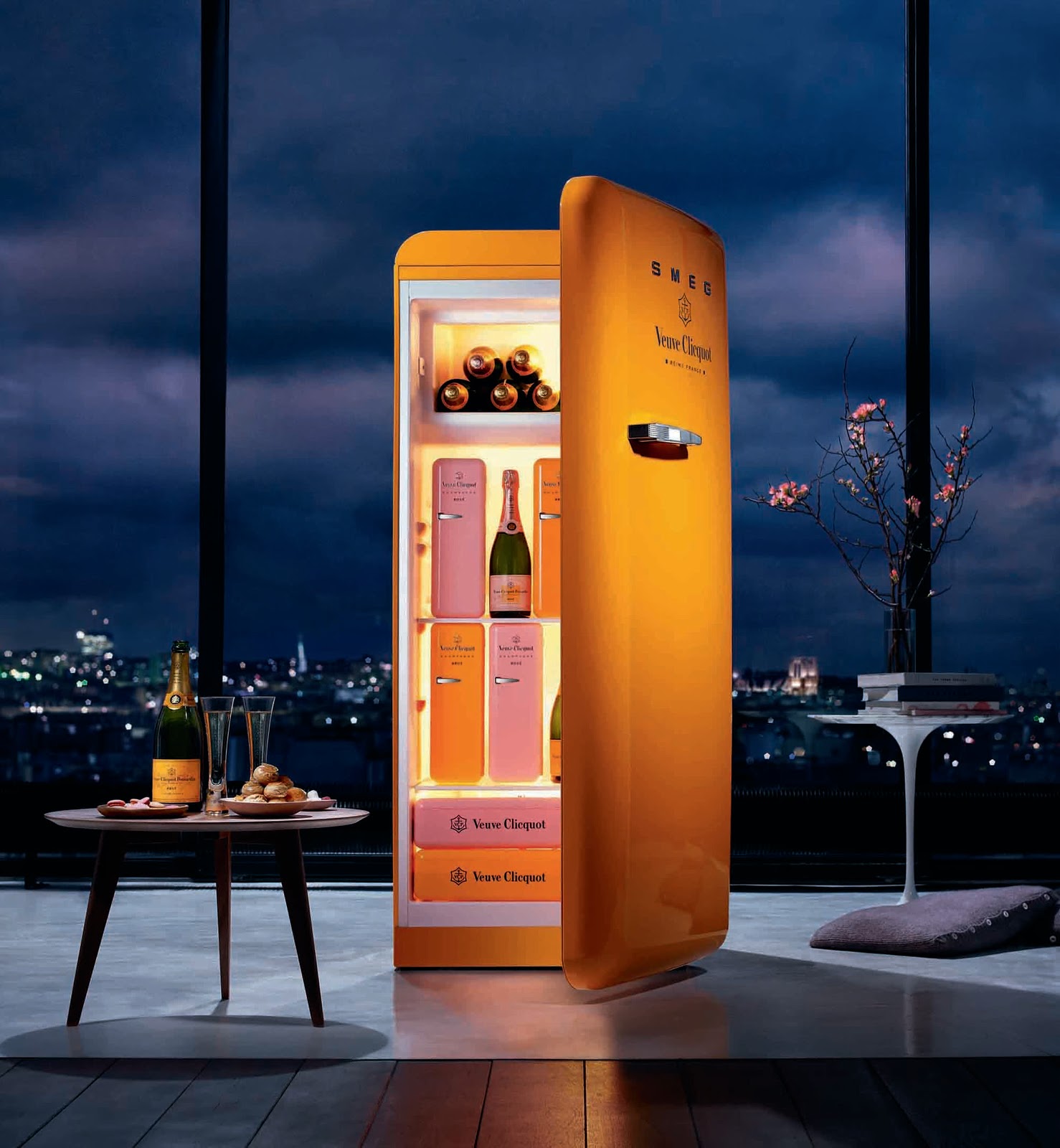 LETAGE BLOG OFICIAL Veuve Clicquot Fridge Rosé finalmente no Brasil