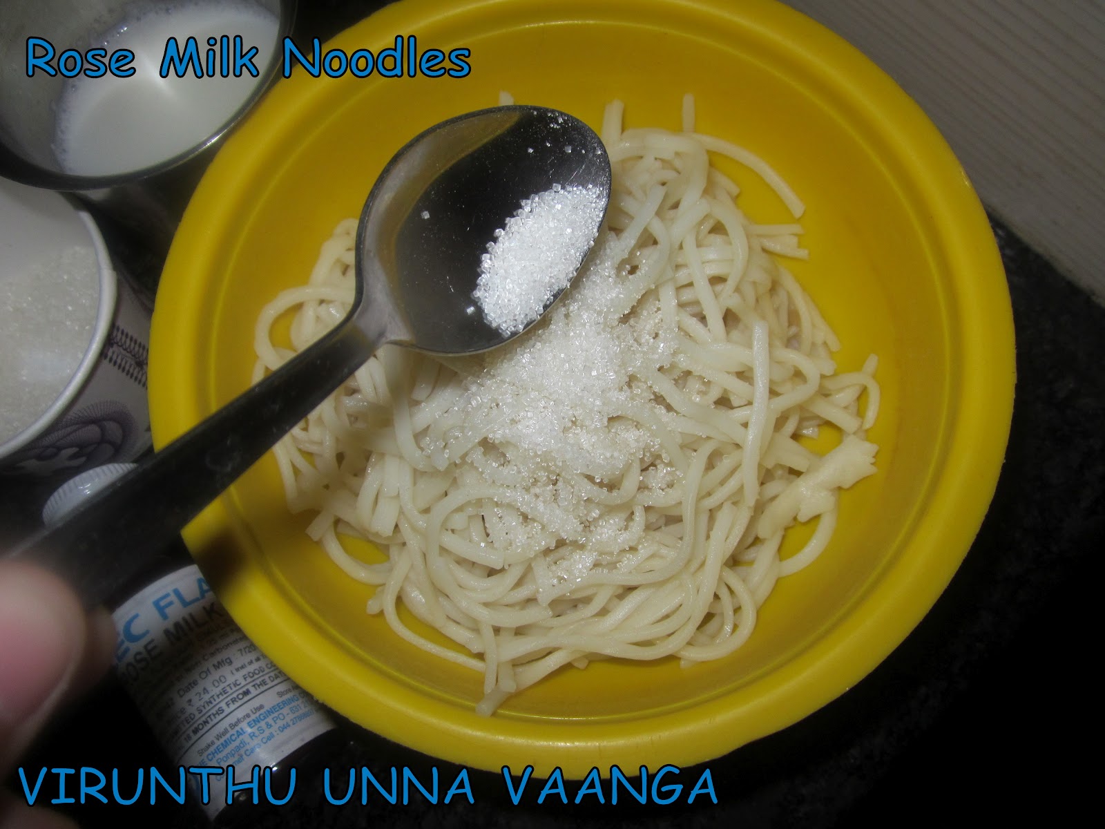 VIRUNTHU UNNA VAANGA ROSE MILK NOODLES