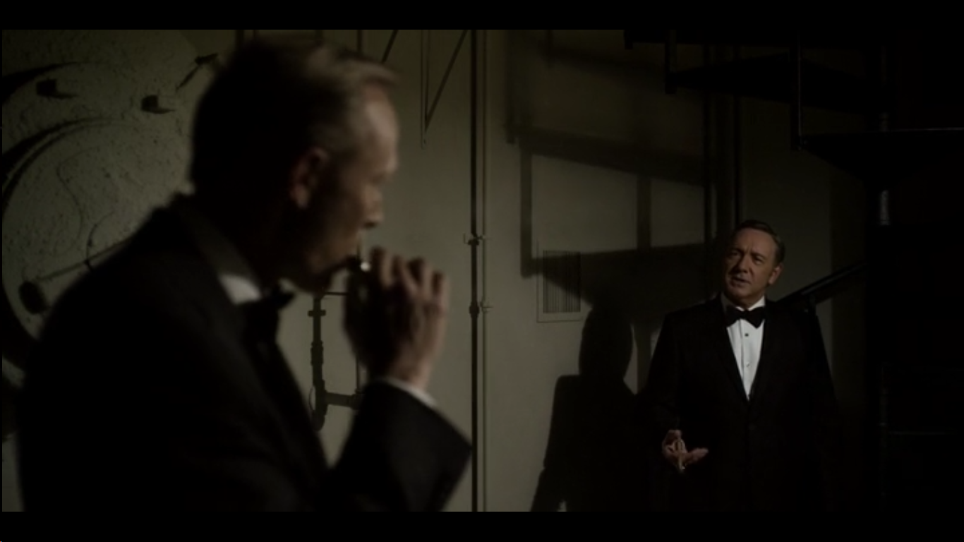 Hasta arriba de series Los tres combates de Frank Underwood