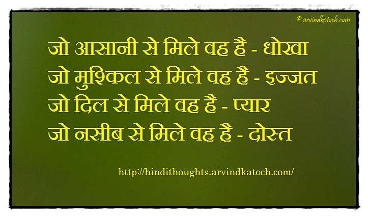 January 2016 - Hindi Thoughts (Suvichar)