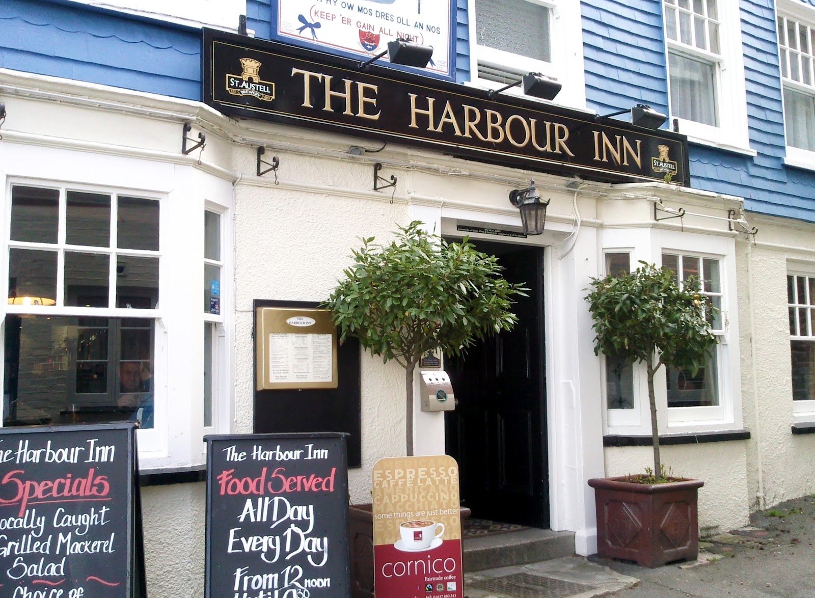 Blood, Stout and Tears. Pubs in Padstow, Cornwall