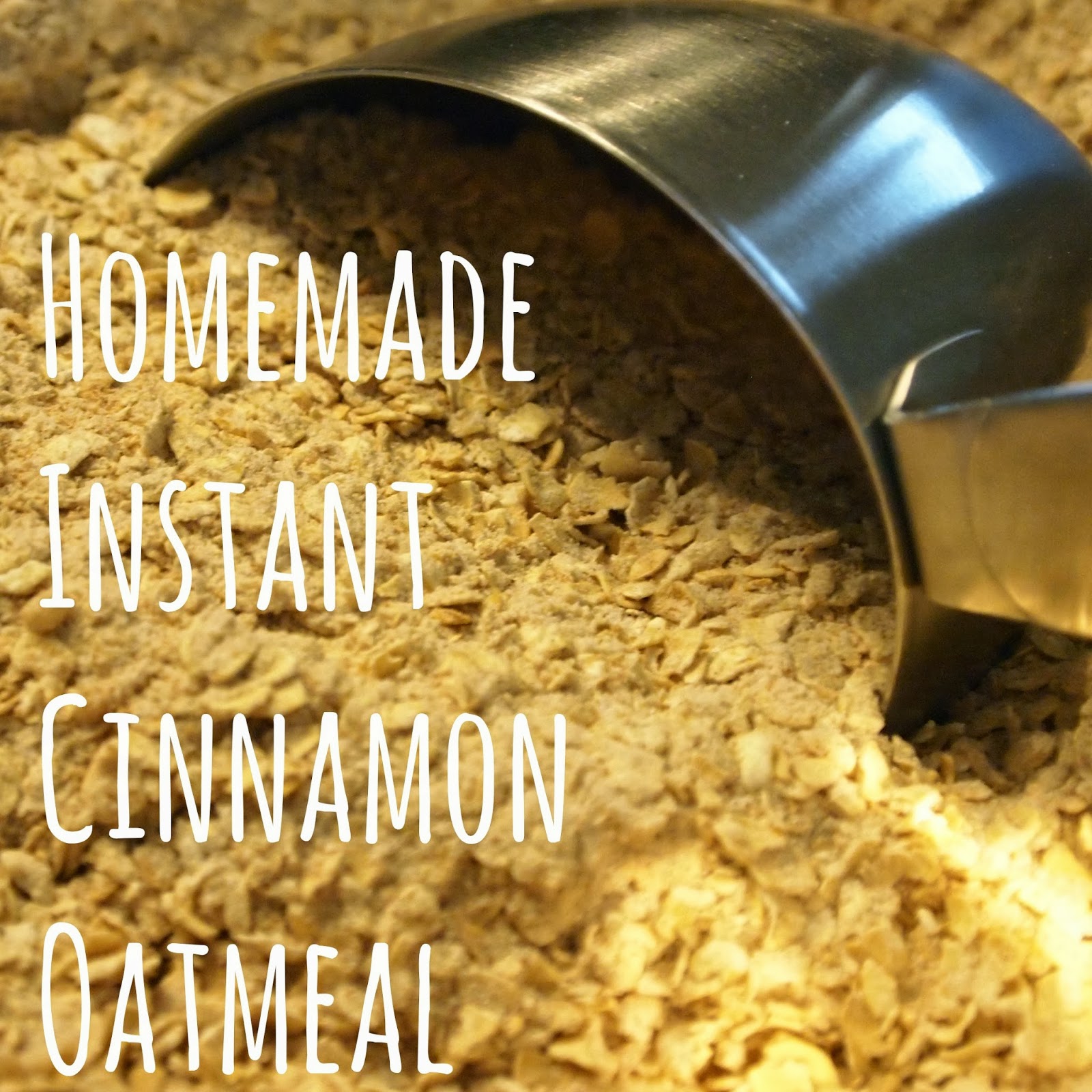 Cathey with an E Homemade Instant Oatmeal