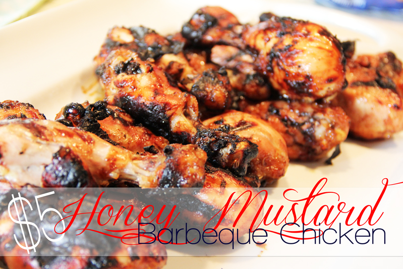Lovely Little Snippets {EASY & CHEAP} Honey Mustard BBQ Chicken