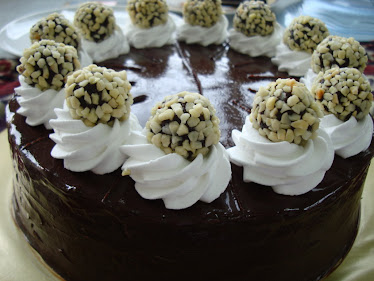 3-Layer Truffle Chocolate cakes