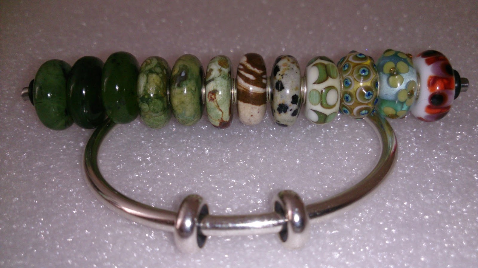 Curling Stones for Lego People: Trollbeads Bangle for the 