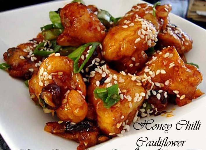 Honey Chilly Cauliflower