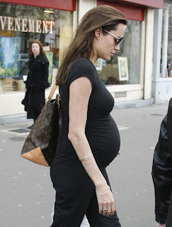 Angelina Jolie Pregnant Twins