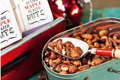Spiced maple-glazed nuts Recipe Spiced maple-glazed nuts Recipe