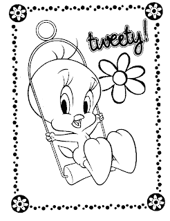 tweety coloring pages