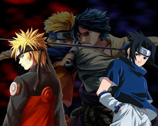 Wallpaper keren Naruto vs Sasuke Wallpaper keren Naruto vs Sasuke