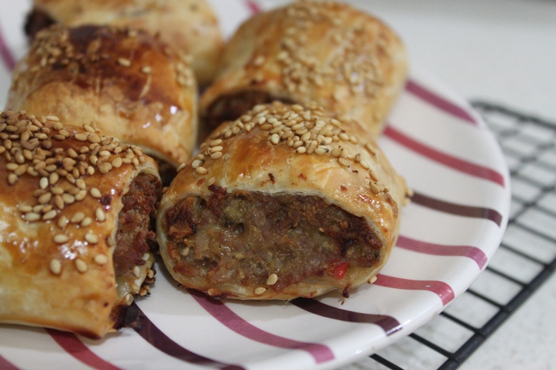 sausage rolls with puff pastry jamie oliver
