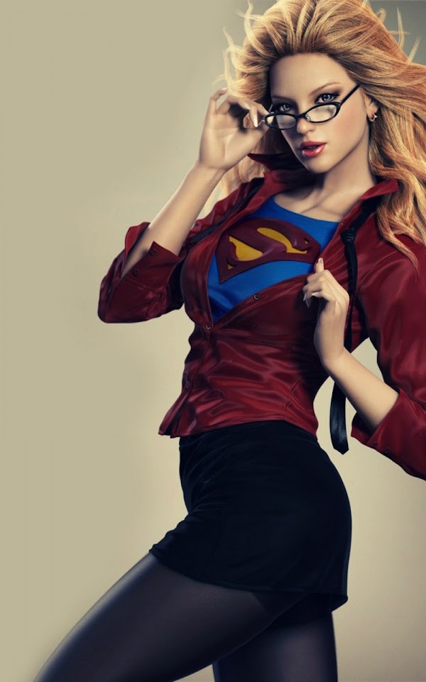 Superwoman Blonde  Galaxy Note HD Wallpaper