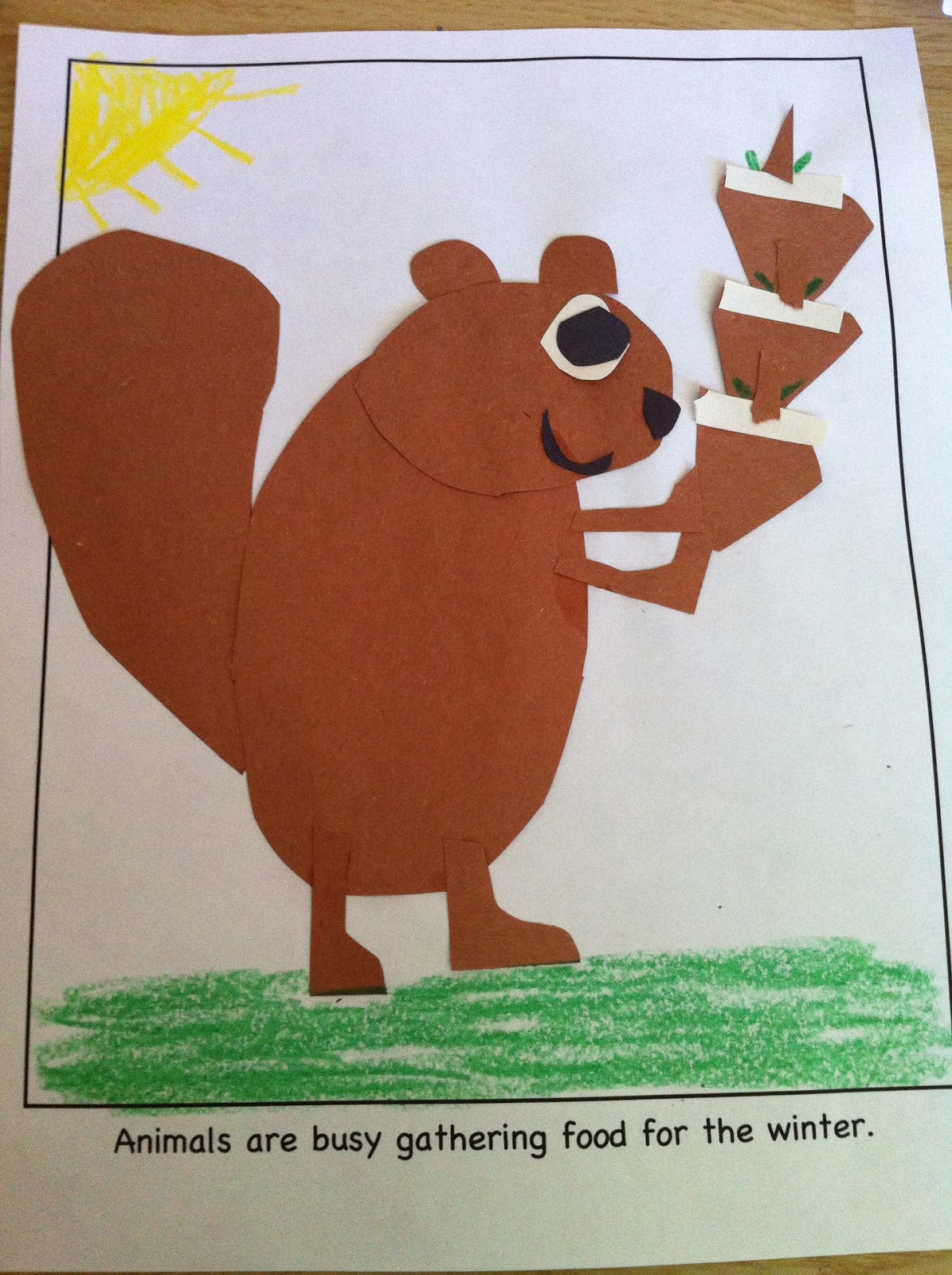 Kindergarten Kids At Play My Fall Season Activities & Fall Craft Book