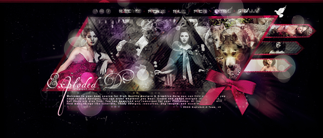 Exploded Designs Productions | Your source for Nigh Quality Web Designs!