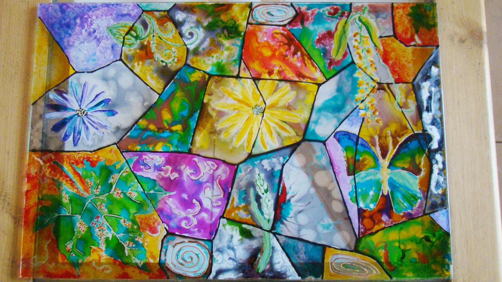 FAB HOBBY IDEAS 7. Glass Painting the fun paints