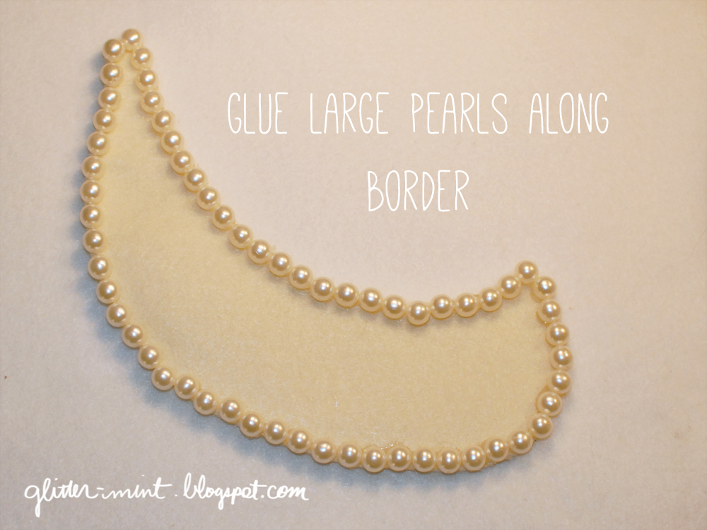 DIY Pearl Collar Necklace