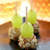 Grapes with Goat Cheese Dipped in Pecans