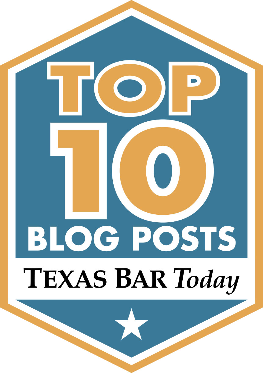 Texas Bar Today Top 10 Blog Posts