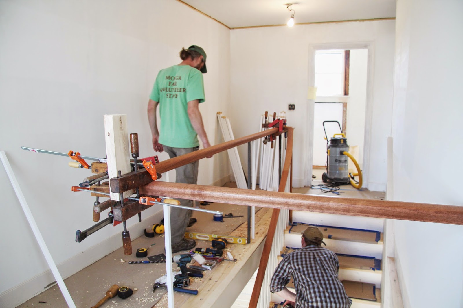 In the Fields The Stair Railing