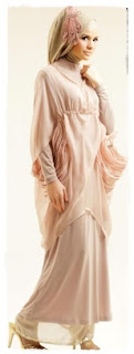 Contoh gambar gaun pesta muslim muslimah