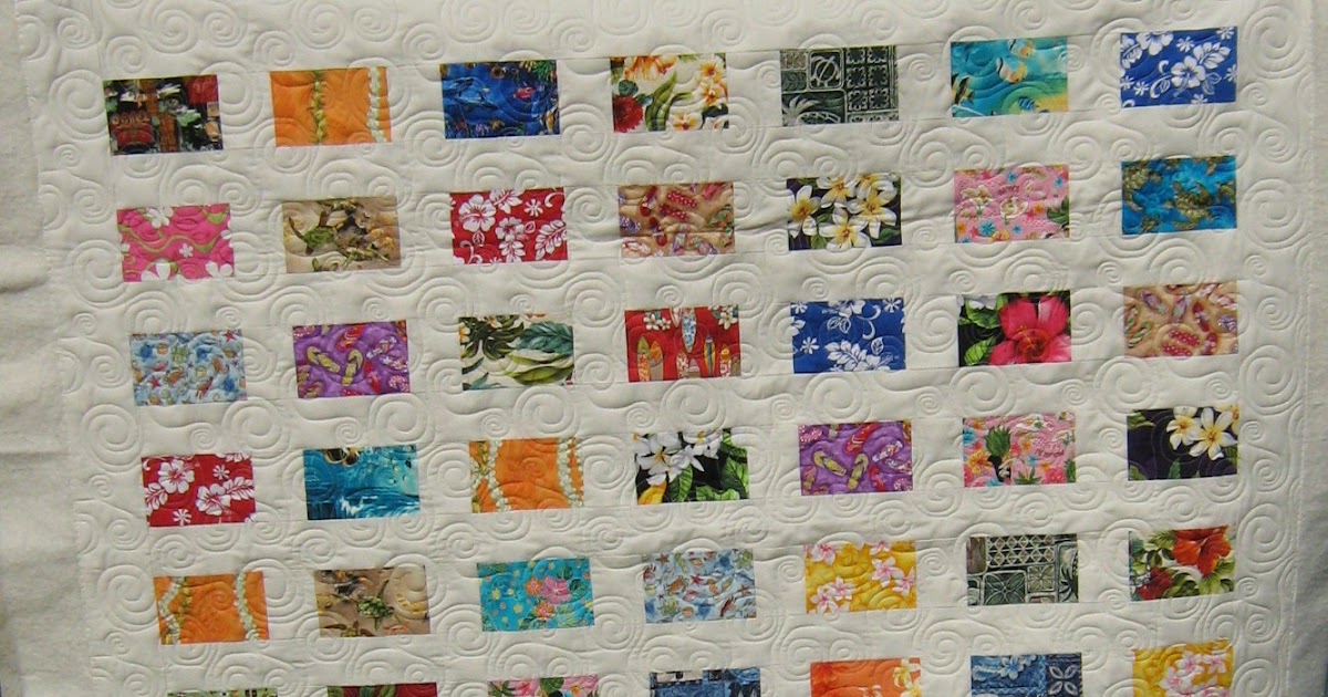 Inch by Inch Quilting Postcards from Hawaii