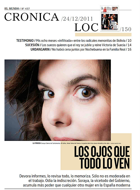 Soraya Sáenz de Santamaría, la Superwoman del Gobierno Rajoy