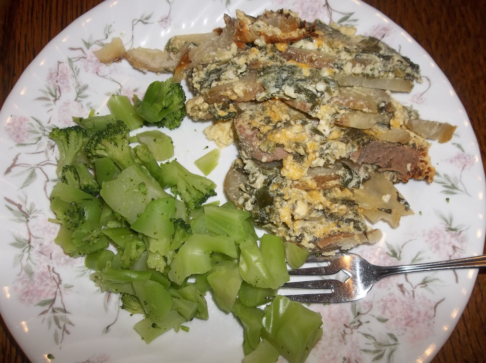 Love & Life & Learning Crock Pot Gourmet Potato Spinach Quiche