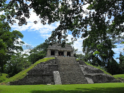 Templo del Conde at Palenque in Mexico