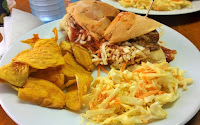 Island Buzz Cafe and Grill Meatball grinder