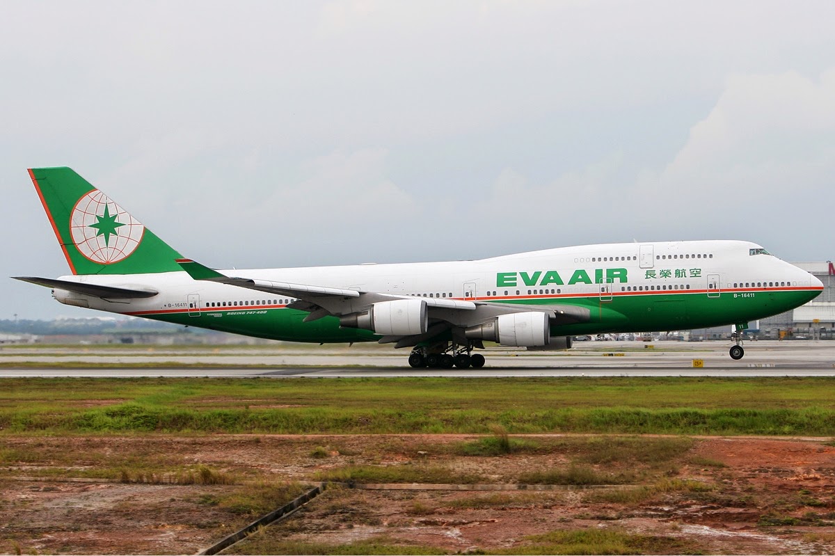 EVA Air to End 747 Service to Manila in January 2015