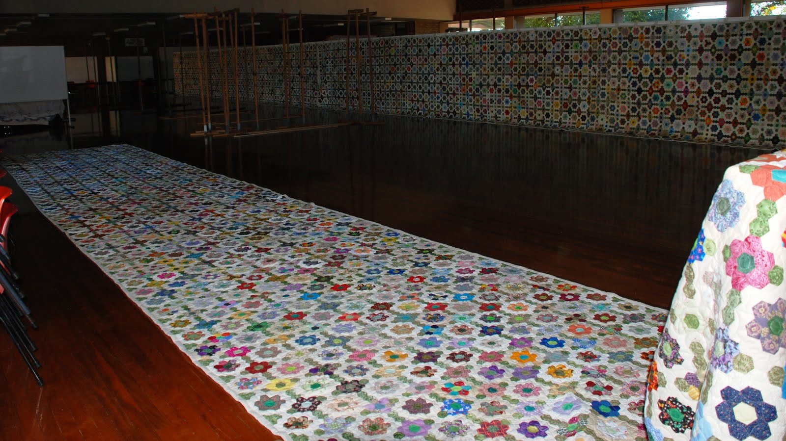 Quiltville's Quips & Snips!! World’s Largest Hexagon Quilt!