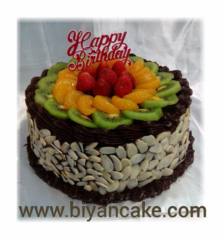 Fruit Rainbow cake ~ Aryo