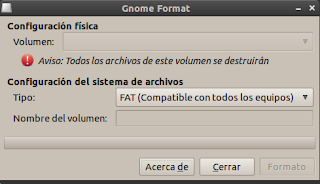 Como formatear una USB en ubuntu facil y rapido Como formatear una USB en ubuntu facil y rapido