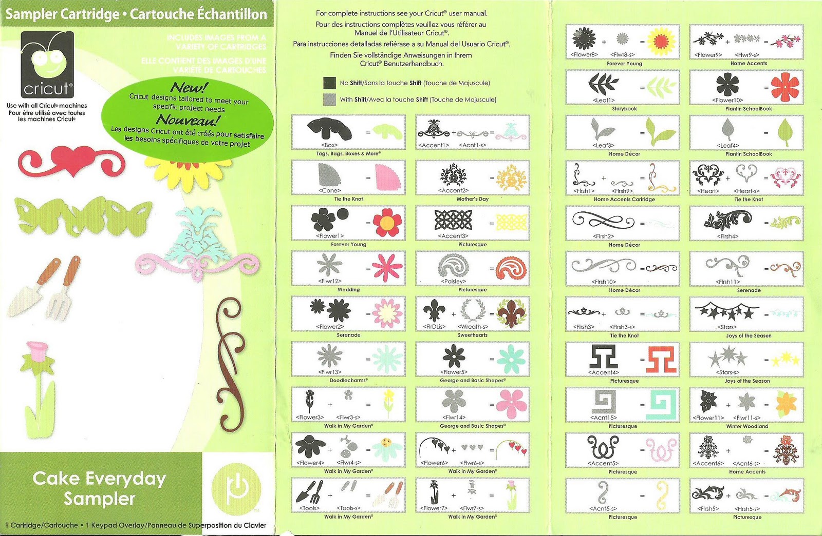 My Cricut Craft Room Sampler Images