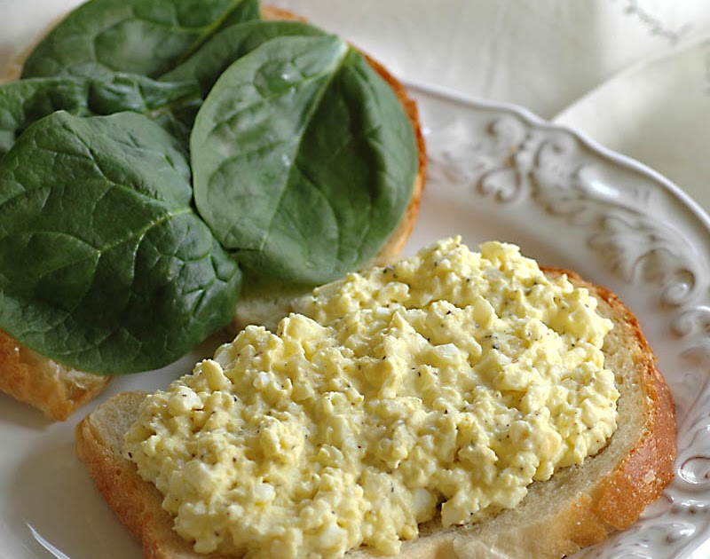 Savoring Time in the Kitchen Egg Salad Sandwiches...What Came First?