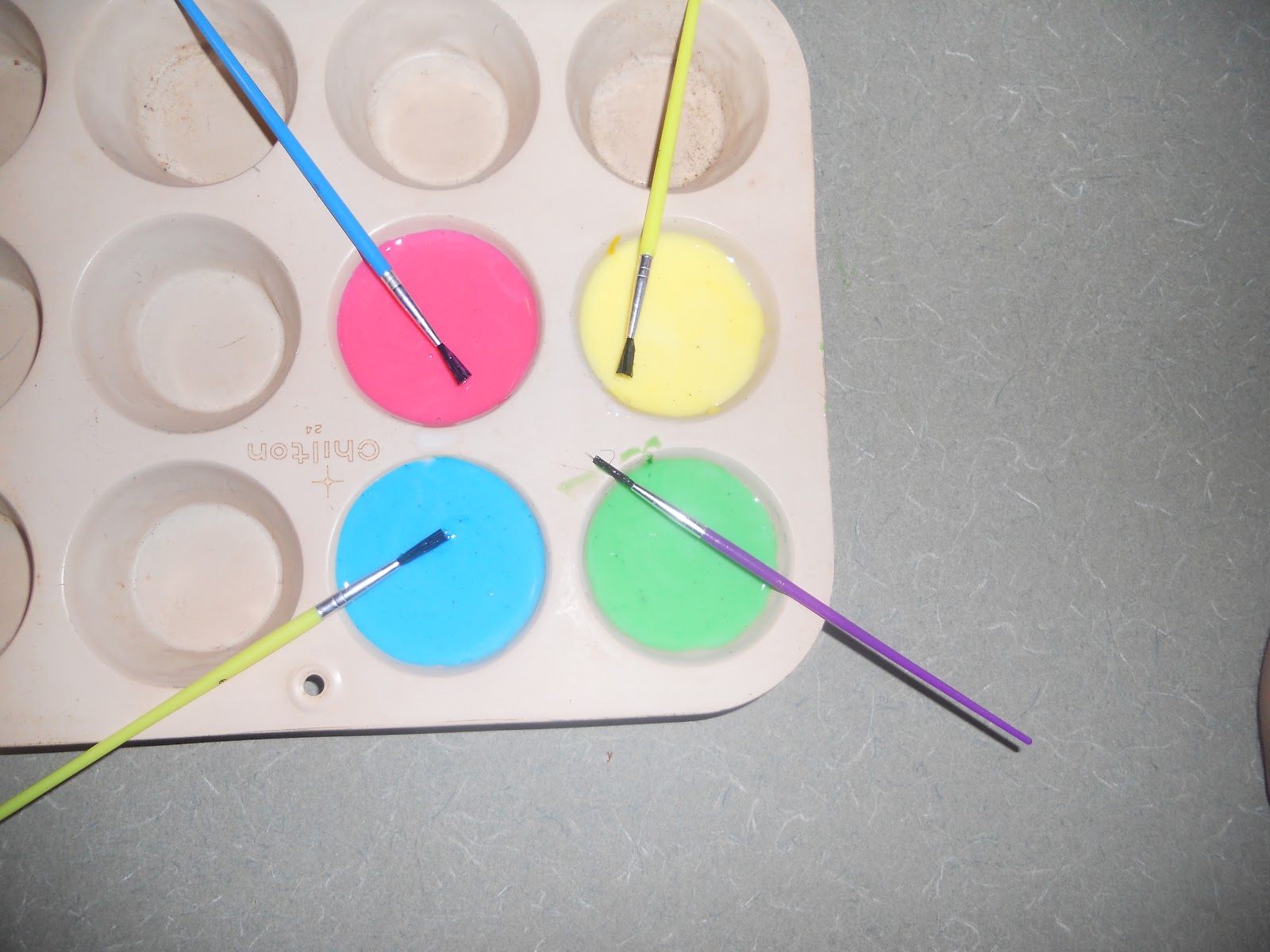 PhoenixTheBloggingMama Pastel Painted Popcorn