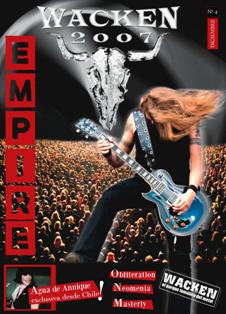 Empire Zone Magazine 4 - Diciembre 2007 | CBR 96 dpi | Mensile | Musica | Recensioni | Concerti | Rock | Metal
Empire Zone Magazine es una revista con muchos años de historia, dedicada al mundo del metal y el rock.