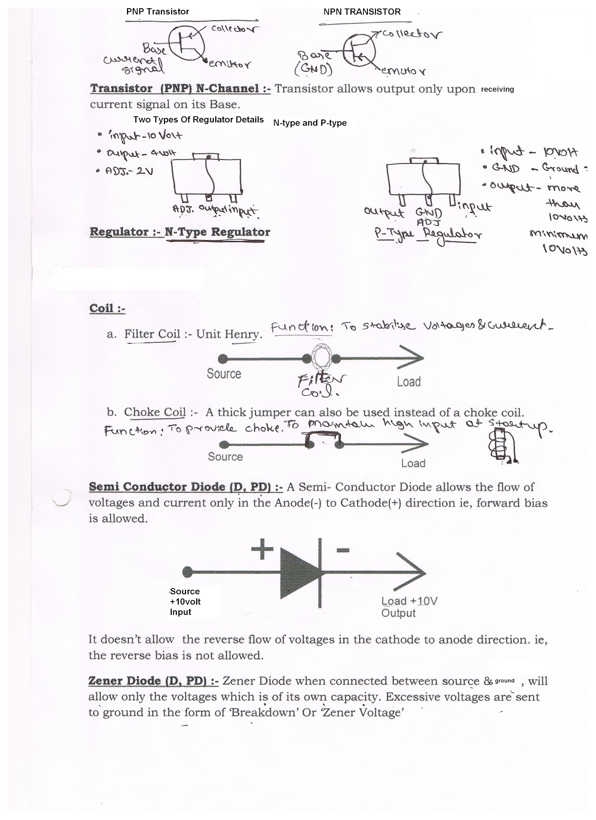 Transistor,regulator,coil,diode testing semiconductors and coil testing
