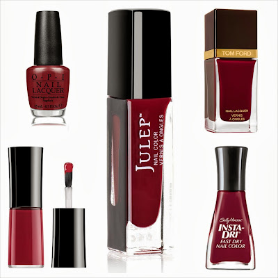 deep red nail polish for fall