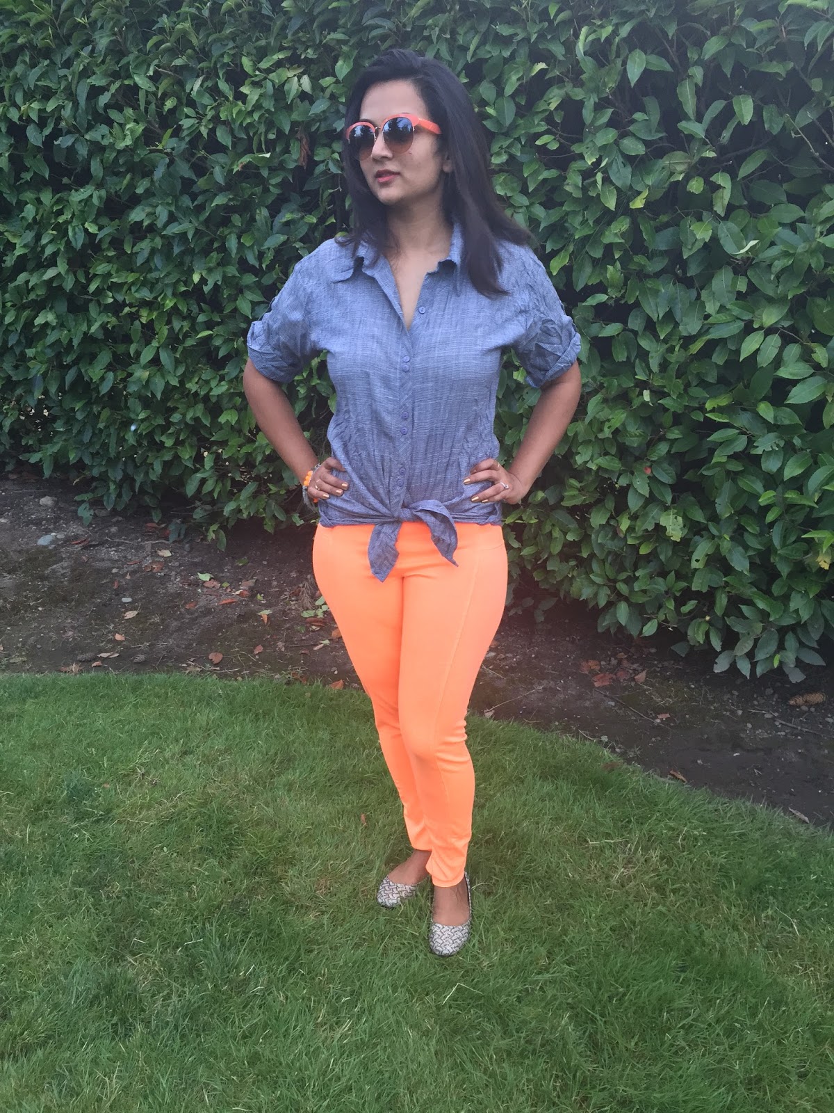How to style a Button down Shirt Ananya Tales